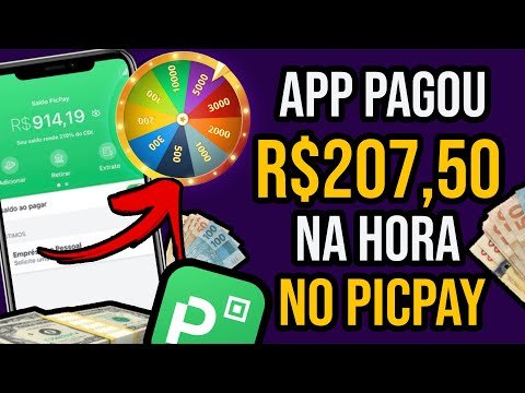 APLICATIVO PAGOU R$207,50 MUITO RÁPIDO NO PIX PARA GIRAR UMA ROLETA/Ganhar Dinheiro na Internet