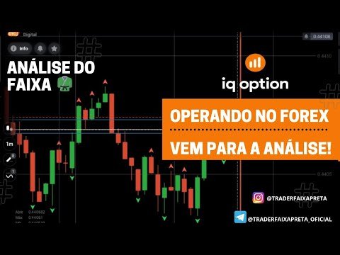 OPERANDO FOREX NA IQ OPTION E DOBRANDO O INVESTIMENTO! PEGA A VISÃO!