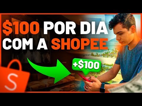 SHOPEE: COMO VENDER RÁPIDO SENDO AFILIADO SHOPEE E GANHAR 100 REAIS POR DIA (Dinheiro online)