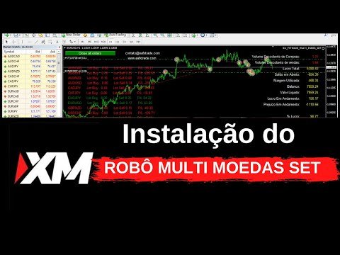 Forex – Instalação Robô Multi Moedas Set CONTA MICRO XM