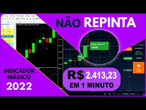 INDICADOR IQ OPTION 2022 MT4 – ESTE NÃƒO REPINTA | FIQUEI SURPRESO !!!