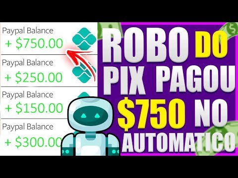 ROBO do PIX PAGOU $750 NA HORA App que Ganha dinheiro de Verdade Como Ganhar Dinheiro na Internet