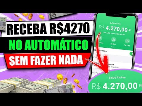 NOVO APP PARA GANHAR DINHEIRO PAGANDO R$427 no AUTOMÁTICO sem FAZER NADA/Ganhar Dinheiro na Internet