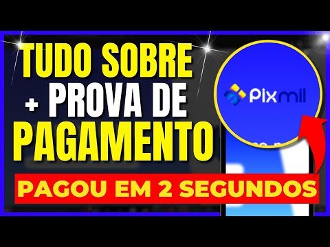 Plataforma PIXMIL Apresentação Completa – Como Funciona – Como Sacar – Prova de Pagamento😱 (Pix mil)