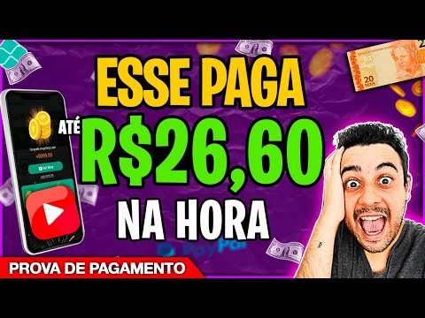 *RECEBA EM 5 SEGUNDOS* NOVO APP para GANHAR DINHEIRO vendo VIDEOS RÁPIDOS (Sem indicar)