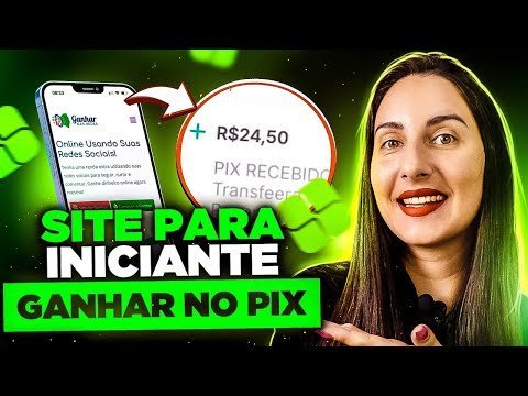 🔥RENDA EXTRA VIA PIX COM REDES SOCIAIS | COMO GANHAR DINHEIRO SENDO INICIANTE E RECEBER NO PIX