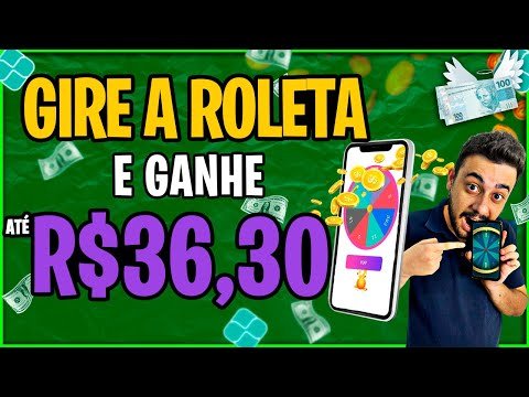 GIRE a ROLETA e ASSISTA VIDEOS do YouTube para GANHAR DINHEIRO nesse APP que Paga em Dólar