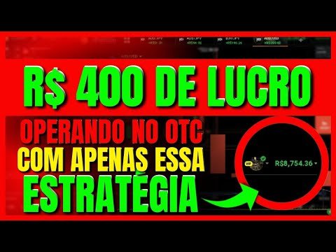 IQ OPTION MELHOR ESTRATÉGIA PARA   OTC