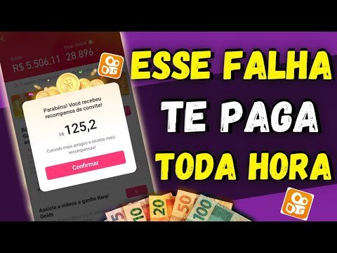 Como Ganhar R$125 Reais em 10 MINUTOS no KWAI [SEM CONVIDAR] Ganhar Dinheiro KWAI 2022