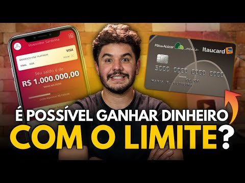 GANHAR DINHEIRO COM O LIMITE DO CARTÃO É POSSÍVEL?