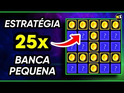 🤑A Melhor Estratégia 25x Para Ganhar Dinheiro no Mines Com a [Banca Pequena]