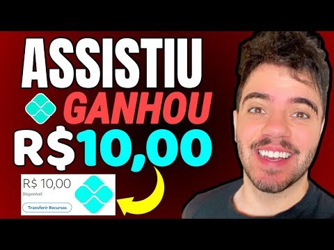 [Ganhe R$10 Assistindo] NOVO APP PARA GANHAR DINHEIRO via PIX