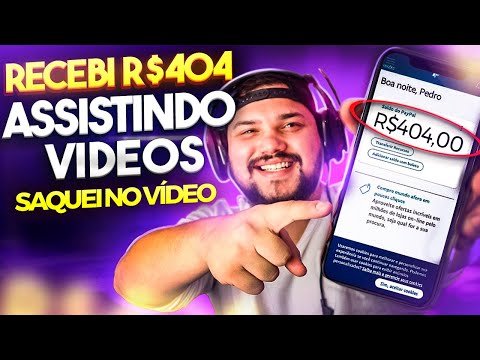 [PAGOU EM 4 MINUTOS] Ganhe dinheiro ASSISTINDO VÍDEOS agora com esse APP