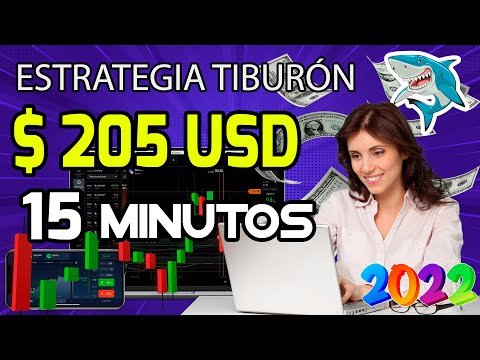 🔴 Estrategia 2022  de Opciones Binarias Canales de Tendencia $205 USD || IQ Option