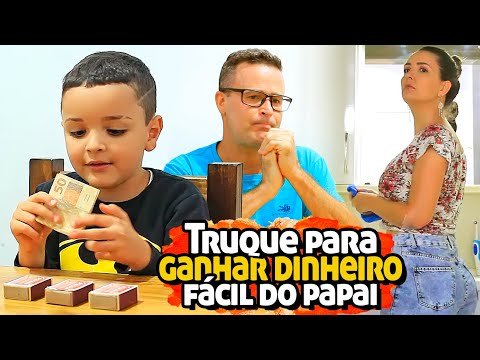 TRUQUE PARA CONSEGUIR GANHAR DINHEIRO DO PAPAI – FAMÍLIA PARAFUSO SOLTO