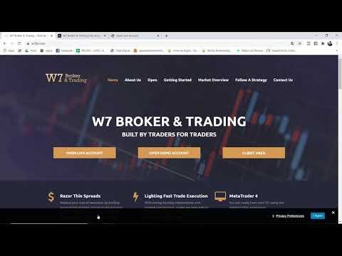 #Forex Trading – Investindo em uma Conta Pamm – W7 Broker & Trading