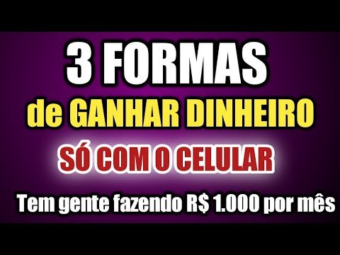 R$ 1.000 por MÊS usando CELULAR – CASO REAL | COMO GANHAR DINHEIRO NA INTERNET | RENDA EXTRA ONLINE