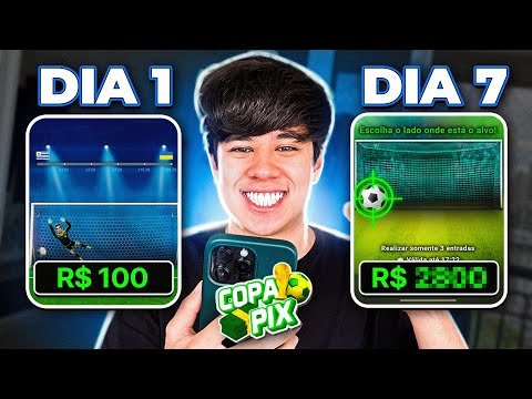 R$400/DIA? TESTEI O COPA PIX DURANTE 7 DIAS! DINHEIRO FÁCIL?