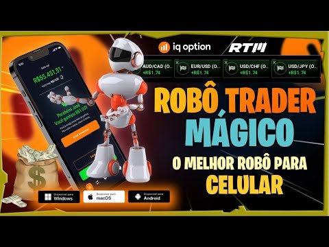 ➡️IQOPTION-🤖ROBÔ TRADER MÁGICO!!!-😱SEM DÚVIDA ESSE É O MELHOR DE TODOS -SURREAL (PASSO A PASSO)