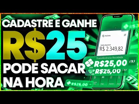 🔥SAQUEI $200 APLICATIVO para ganhar dinheiro de verdade  🤑 Aplicativo que Paga no Cadastro