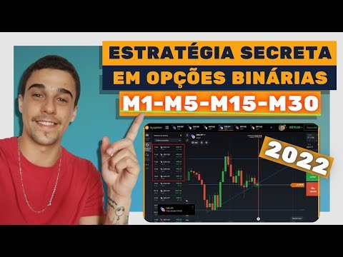 IQ OPTION ESTRATÉGIA SECRETA OPÇÕES BINÁRIAS M1, M5, M15, M30, 2022