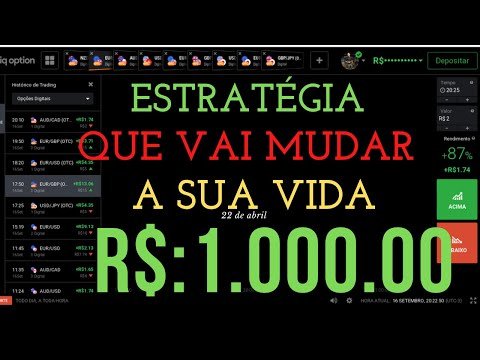 IQ OPTION MELHOR ESTRATÉGIA PARA INICIANTES