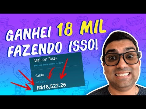 Como Ganhar Dinheiro Na Internet Em 2021 e Trabalhar Em Casa | Dinheiro Online | Ganhei R$ 18.522,26