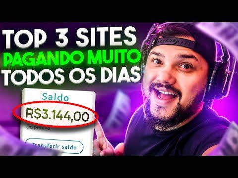 TOP 3 SITES PARA GANHAR DINHEIRO RÁPIDO – R$30 A R$500 POR DIA