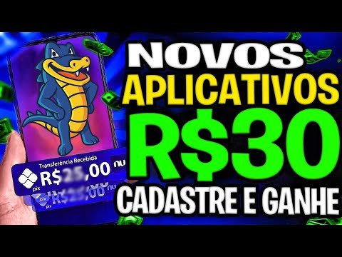 RECEBA R$100 APLICATIVO PAGANDO NO CADASTRO 2023 COMO GANHAR DINHEIRO COM APLICATIVOS