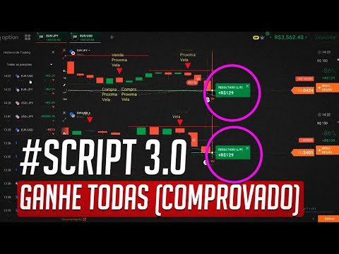 Ganhe até 200 reais TODOS OS DIAS com essa ESTRATEGIA M1! SCRIPT IQ OPTION, BAIXE AGORA!