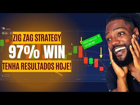 IQ OPTION REVELEI A MELHOR ESTRATÉGIA DE 2022 – Zig Zag Strategy